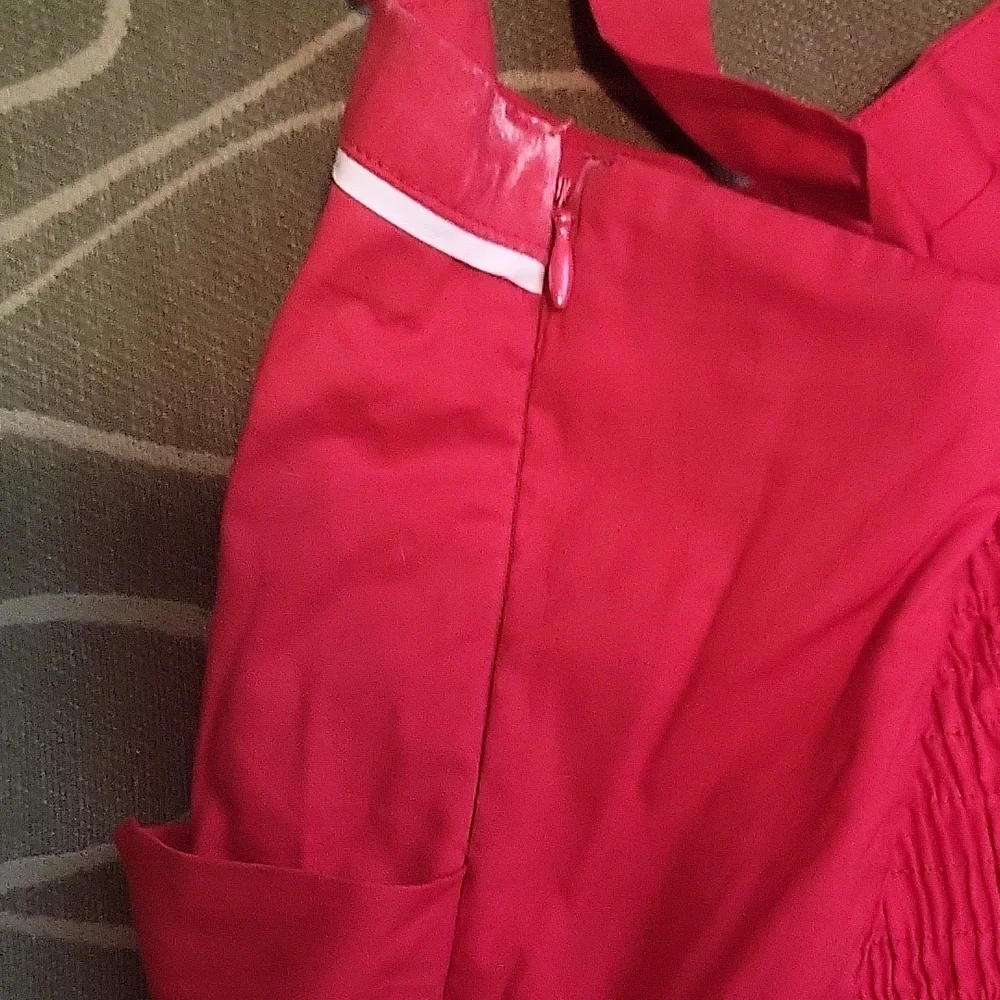 Modern Love Red Dress - Picture 7 of 9